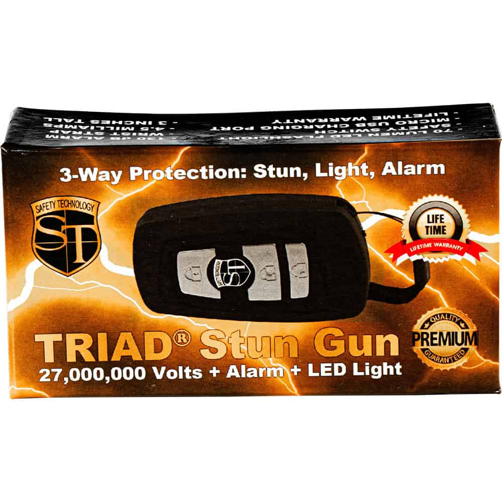 ST-TRIAD-SIL_box | Stun Master Stun Guns